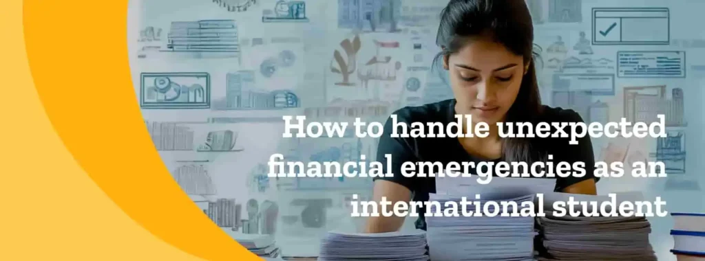 International Student trying to work through financial emergencies.